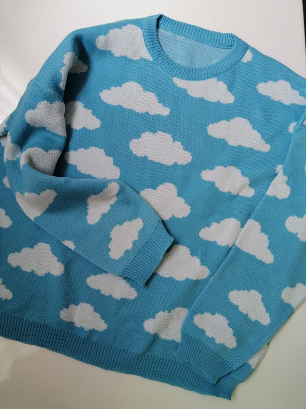 بلوز بافت ابری ☁️ زنانه